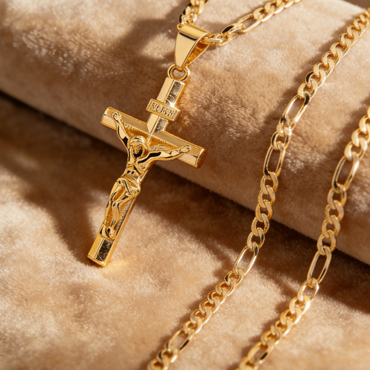 Collar con cruz de Jesús