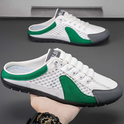 Nuevas zapatillas deportivas y chanclas de hombre para uso diario
