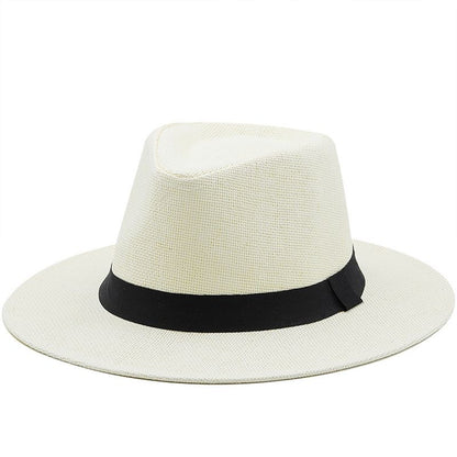 【56-58 cm】Sombrero artesanal de palma de Ecuador