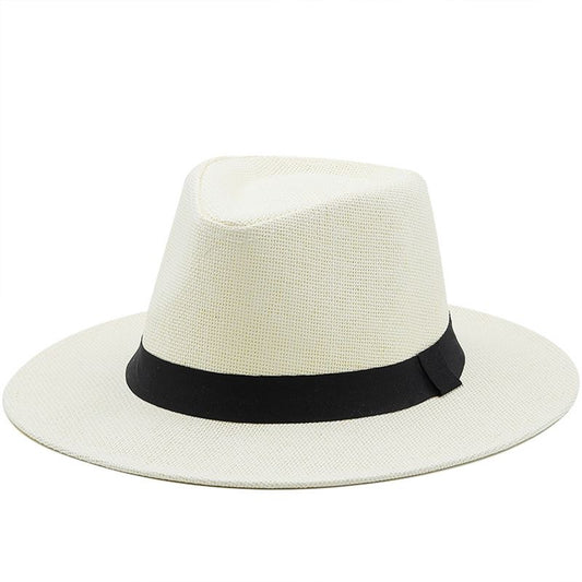 【56-58 cm】Sombrero artesanal de palma de Ecuador