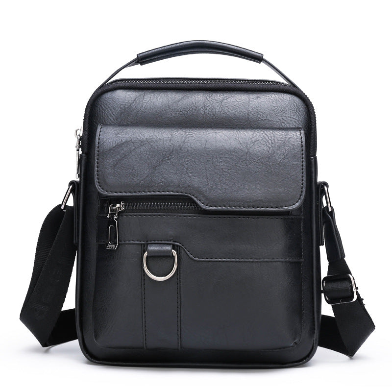 【Descuento por tiempo limitado】Bolsa moderna y casual de cuero para hombre, gran capacidad