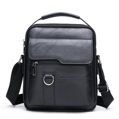 【Descuento por tiempo limitado】Bolsa moderna y casual de cuero para hombre, gran capacidad