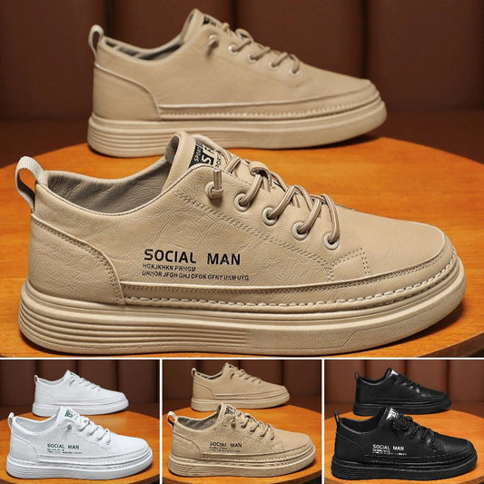 【39-44】 2025 Primavera Nuevos zapatos de cuero de cuero de vaca suave Zapatos casuales_3931785
