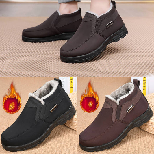 【39-47】Botas de invierno acolchadas y gruesas impermeables y cálidas