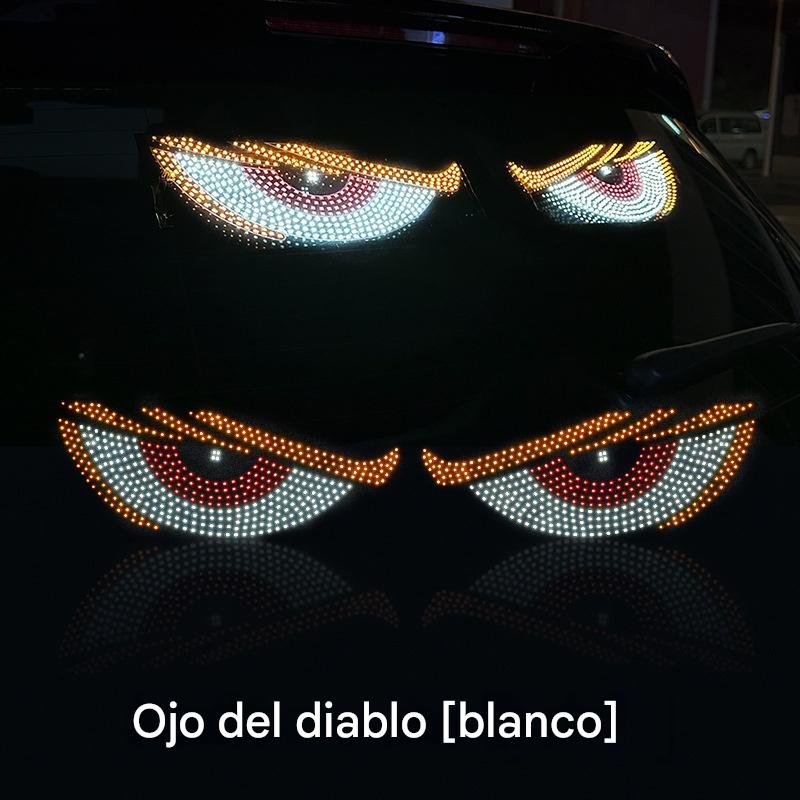 【1 par】  Pantalla LED para coche suave, fina y flexible, ajustable para uso doméstico