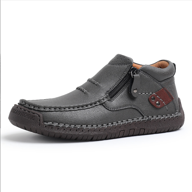 【38-48】Zapatos de conducción de cuero hechos a mano para hombre