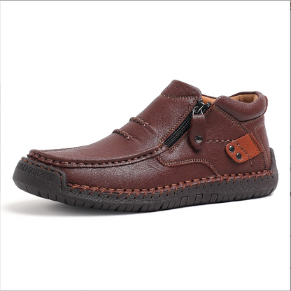 【38-48】Zapatos de conducción de cuero hechos a mano para hombre