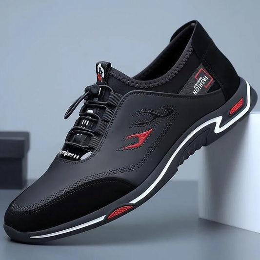 【Cuatro colores】 👞Zapatos de negocios informales para hombre nuevos_3880021