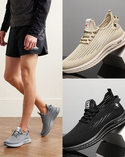 Letnia promocja -50%【39-44】Antypoślizgowe, oddychające i bardzo wygodne męskie tenisówki_4081179