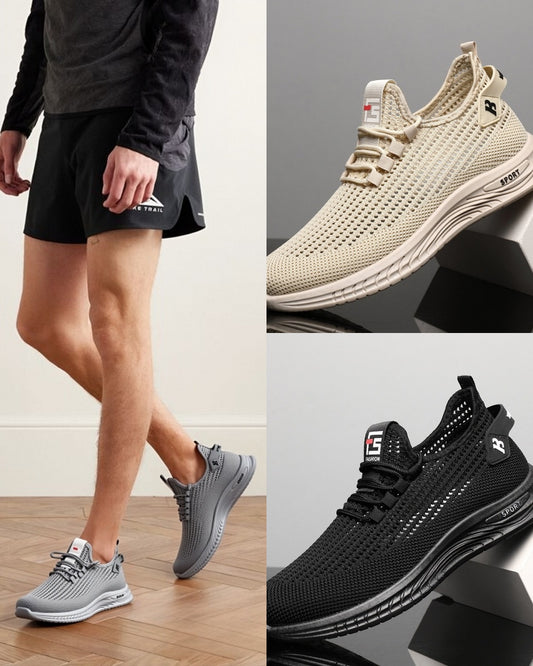 Letnia promocja -50%【39-44】Antypoślizgowe, oddychające i bardzo wygodne męskie tenisówki_4081179