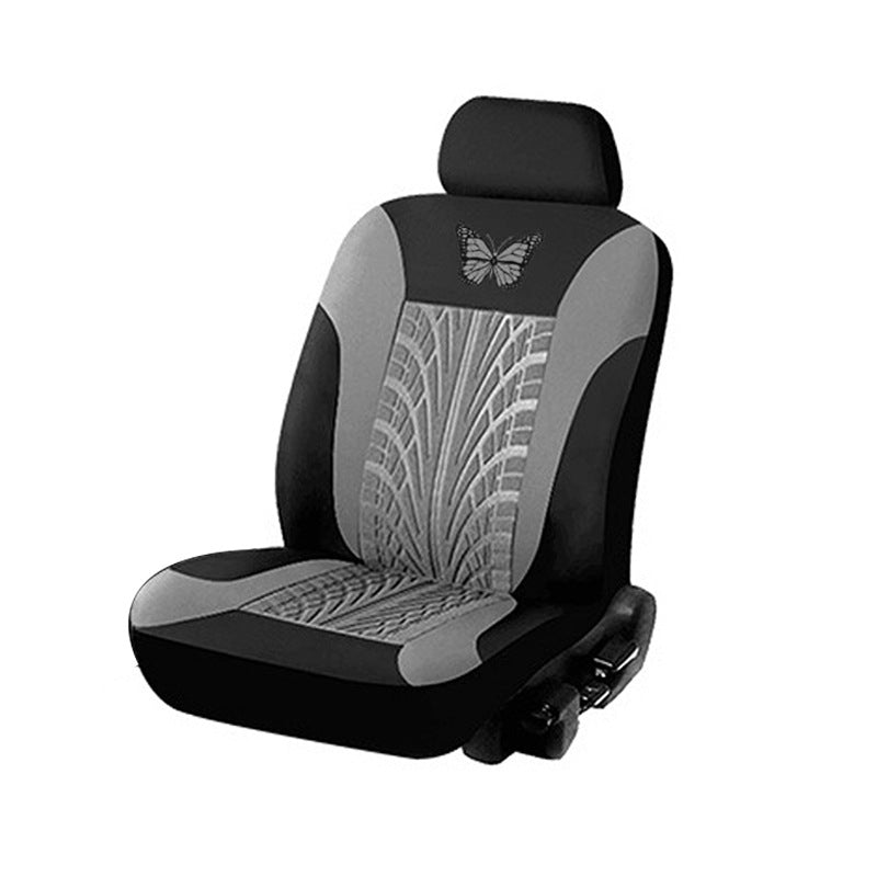 🦋 Juego de fundas para asientos de coche bordadas con mariposa roja universal_3874032
