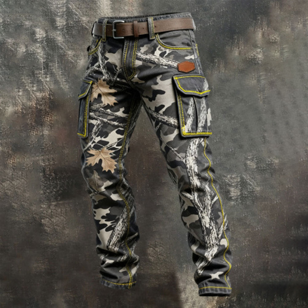 【Oferta】Pantalones tácticos de exterior para hombre, transpirables, cómodos y de talla grande holgada