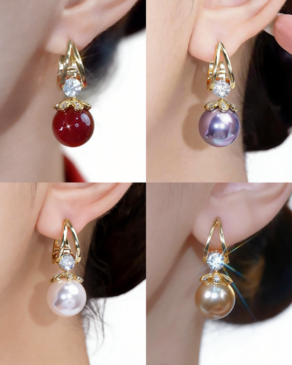 50%OFF💋 Pendientes de plata con perlas de lujo francés de nuevo estilo 2026