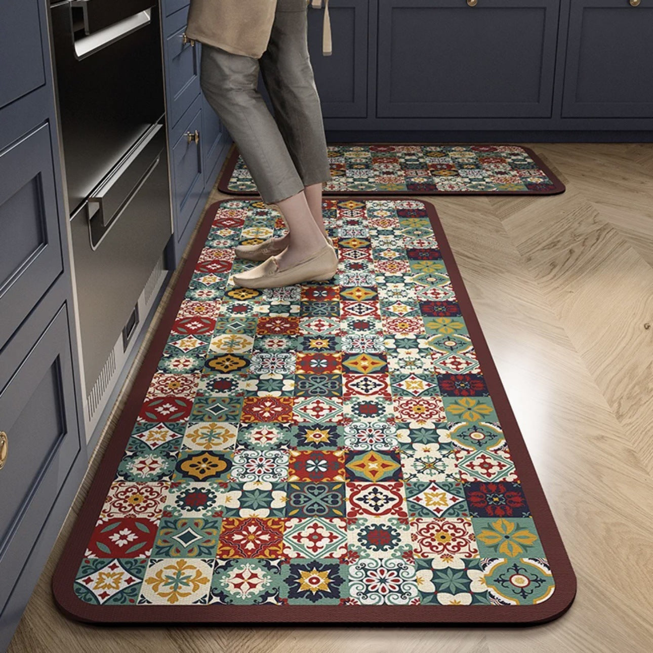 💥💥【se venden como pan caliente】Alfombras de cocina y baño antideslizantes y muy absorbentes_3874048