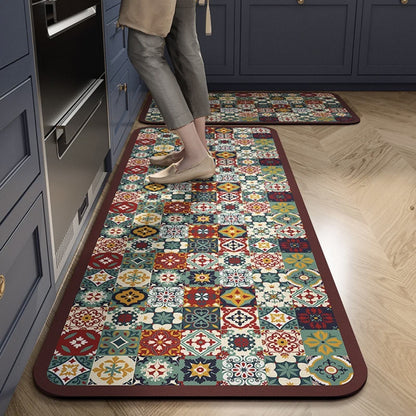 💥💥【se venden como pan caliente】Alfombras de cocina y baño antideslizantes y muy absorbentes_3874048