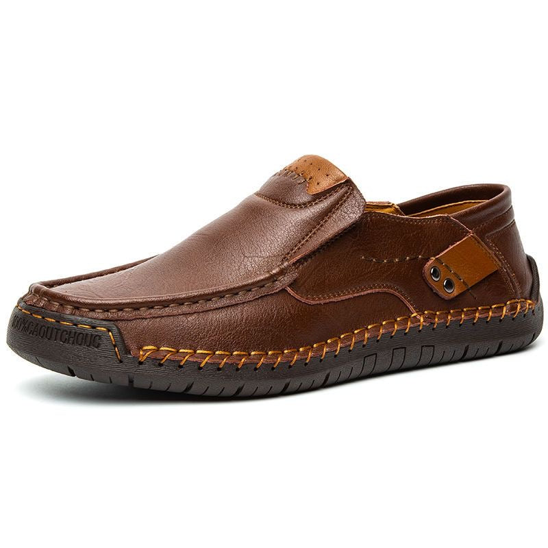 【38-48】Mocasines de cuero hechos a mano Pago contra entrega