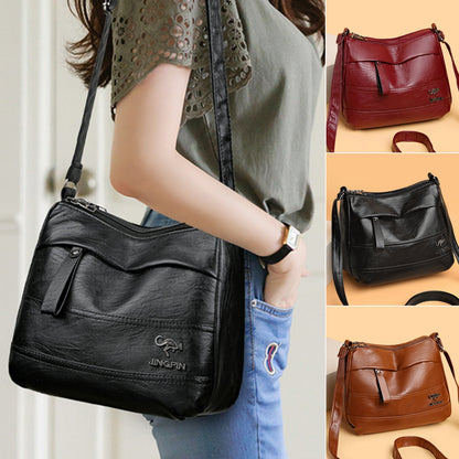 ✨️【Compre 1 y obtenga 1 gratis】👜 Nuevo modelo, bolso de hombro multicapa retro y de gran capacidad, moderno y versátil 3860077