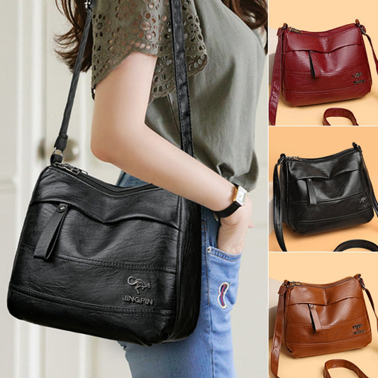 ✨️【Compre 1 y obtenga 1 gratis】👜 Nuevo modelo, bolso de hombro multicapa retro y de gran capacidad, moderno y versátil 3860077
