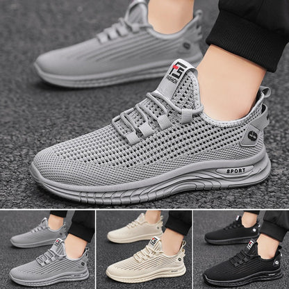 Letnia promocja -50%【39-44】Antypoślizgowe, oddychające i bardzo wygodne męskie tenisówki_4081179