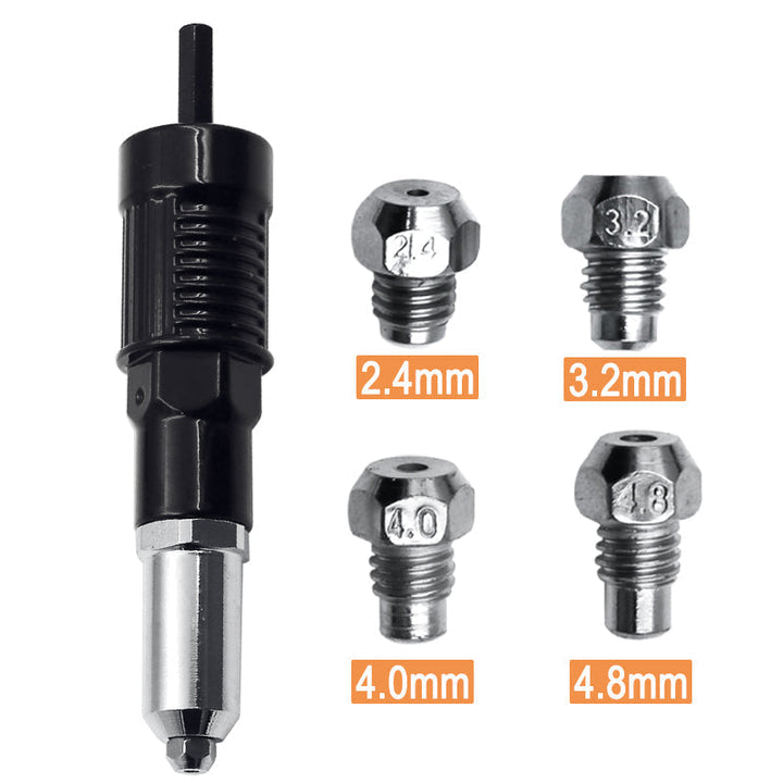 Nuevo producto en oferta  Junta de conversión de pistola de remache ciego con núcleo de pistola de remache eléctrico profesional