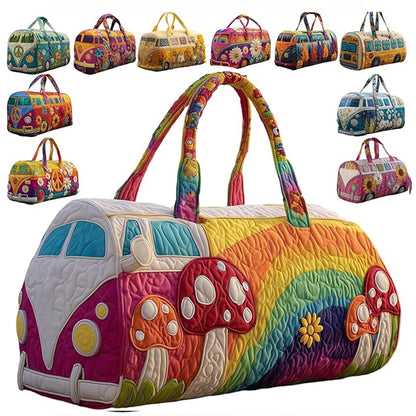 Bolsa de viaje acolchada Hippie Van