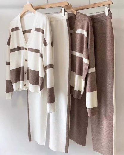 Conjunto de jersey de punto de alta calidad