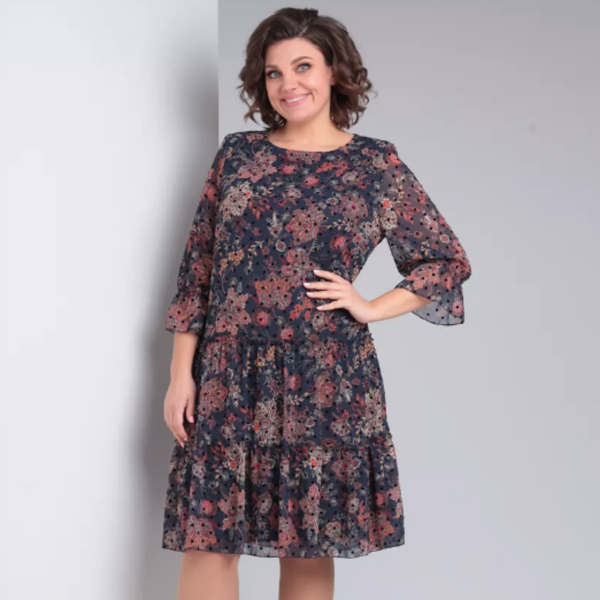 【🥇Vestido estampado de primavera 2026 más vendido】💥👗【S-5XL】