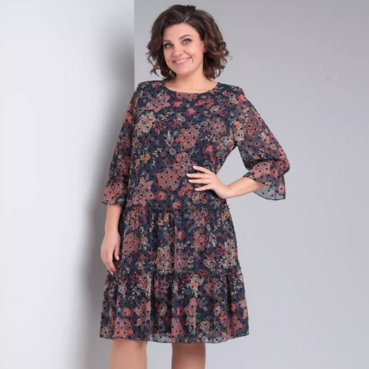 【🥇Vestido estampado de primavera 2026 más vendido】💥👗【S-5XL】