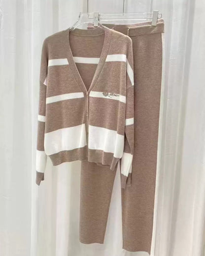 Conjunto de jersey de punto de alta calidad