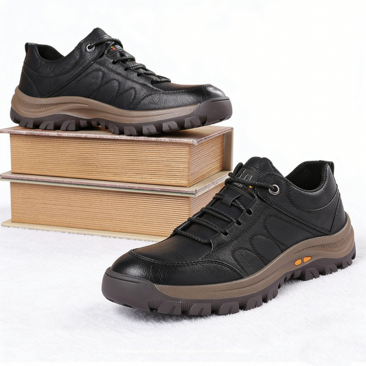 👞【39-48】Zapatos Cuero Casual Hombre/Mujer - Impermeables y Antideslizantes