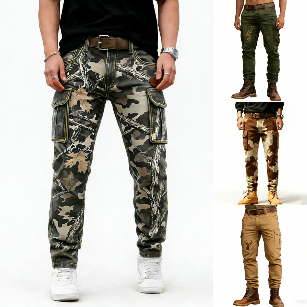 Pantalones Tácticos Militares para Hombre: Cortavientos y Térmicos