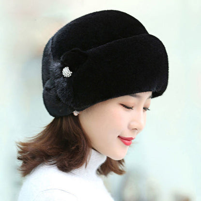 [56-58 cm] Gorro de lana cálido y moderno para otoño e invierno.3848228