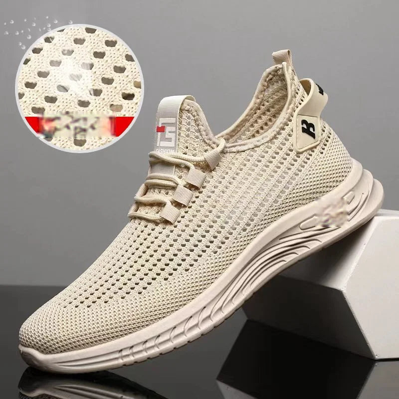 Letnia promocja -50%【39-44】Antypoślizgowe, oddychające i bardzo wygodne męskie tenisówki_4060556