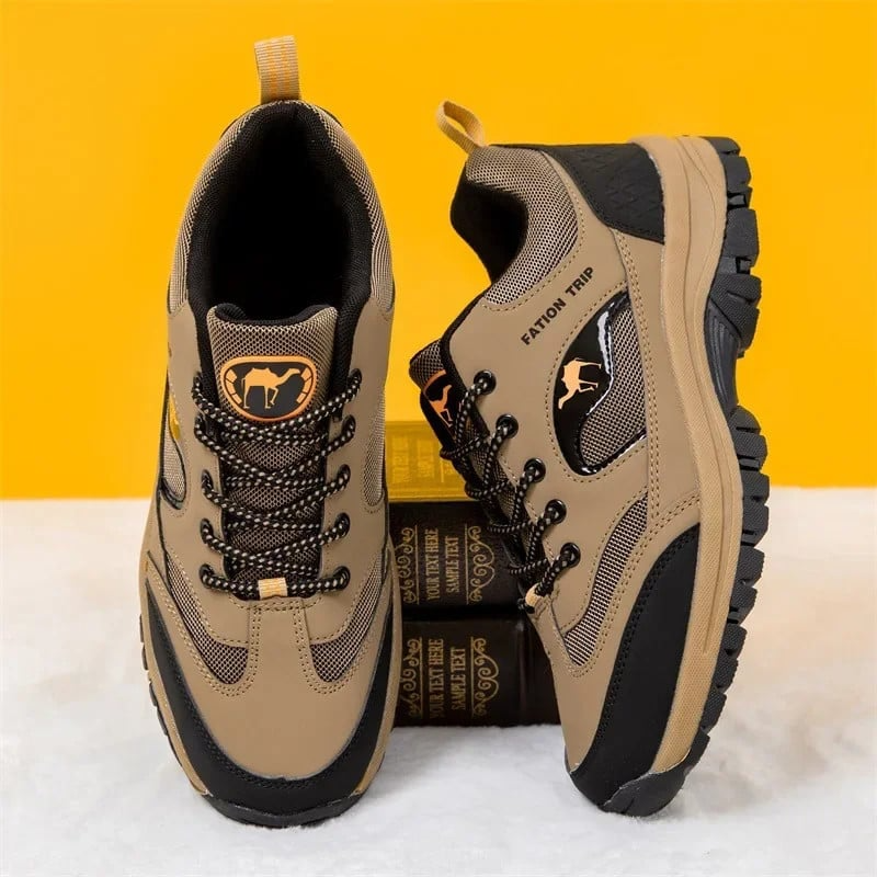 【Venta caliente 🔥】Zapatos de senderismo para exteriores para hombre: cómodos y sin fatiga para senderismo y acampada 💪🚶‍♂️