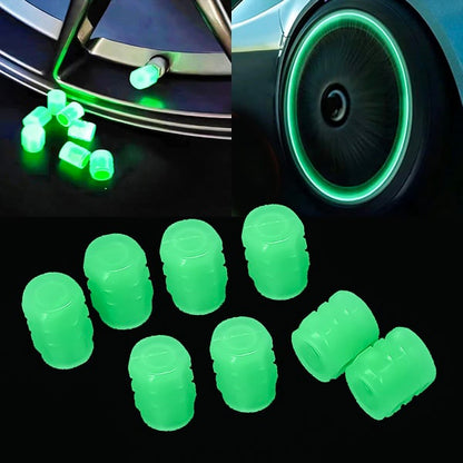 【16 piezas】 Tapa de válvula de neumático de coche fluorescente universal  [Coche/Moto/Bicicleta]
