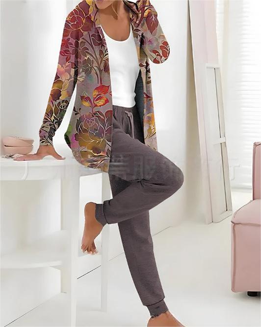 Conjunto femenino minimalista 2026, camiseta + pantalones