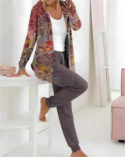 Conjunto femenino minimalista 2026, camiseta + pantalones