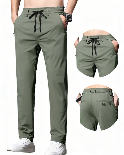 【40-115kg】🔥Nuevos pantalones elásticos de seda helada para primavera y verano 2026.