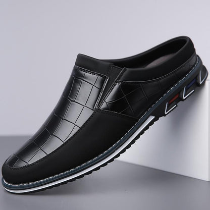 【38-50】Zapatos Mocasines de Cuero de Verano para Hombre - Sin Cordones y Transpirables