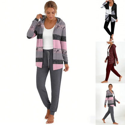 Conjunto femenino minimalista 2026, camiseta + pantalones