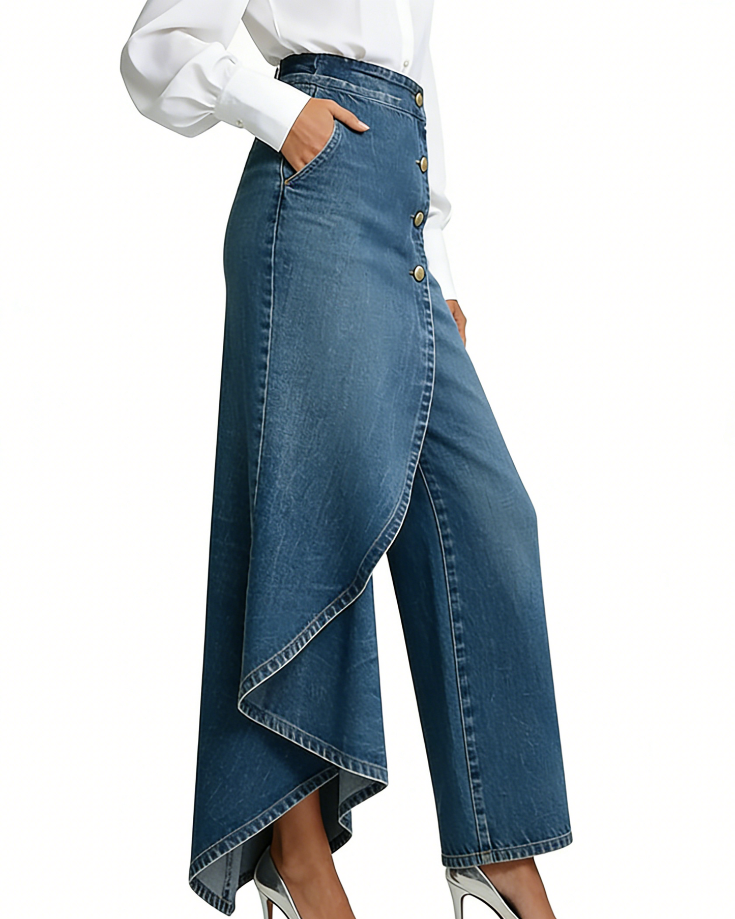 Solid Color Stretchy Skinny Jeans, Fitted Casual Denim Pants, Women'S Denim Apparel