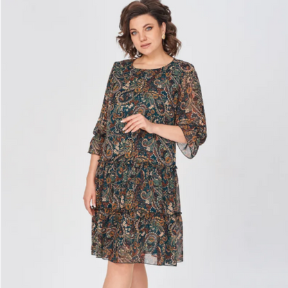 【🥇Vestido estampado de primavera 2026 más vendido】💥👗【S-5XL】