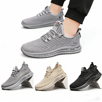 【Tallas 39-44】Zapatillas deportivas para hombre: antideslizantes, transpirables y súper cómodas.