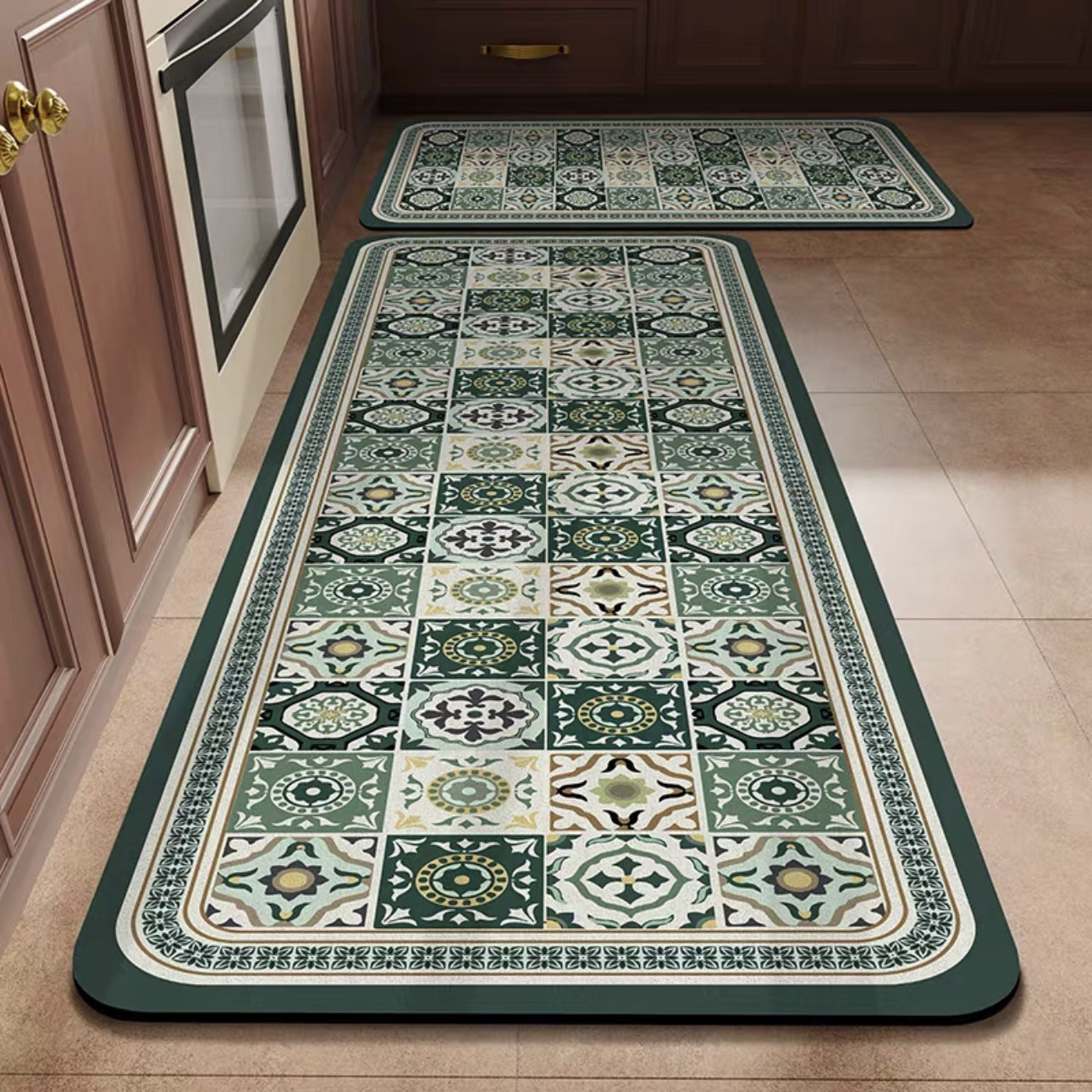 💥💥【se venden como pan caliente】Alfombras de cocina y baño antideslizantes y muy absorbentes_3874048