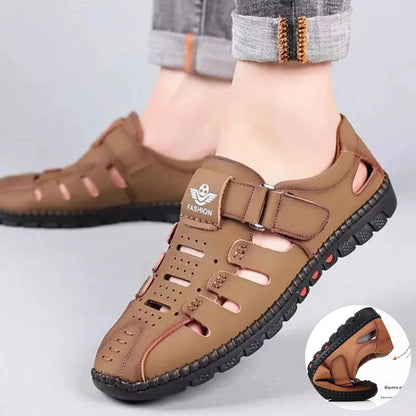 【Descuento por tiempo limitado】【38-44】2026 verano nuevos zapatos casuales huecos transpirables para hombres suela suave