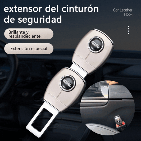 【Compra 1 y llévate 1 gratis】Extensor de cinturón de seguridad de metal para coche