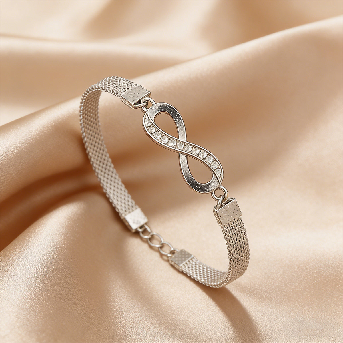 Pulsera de la suerte para mujer, fabricada en plata 925