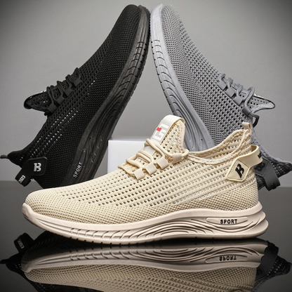【Tallas 39-44】Zapatillas deportivas para hombre: antideslizantes, transpirables y súper cómodas.