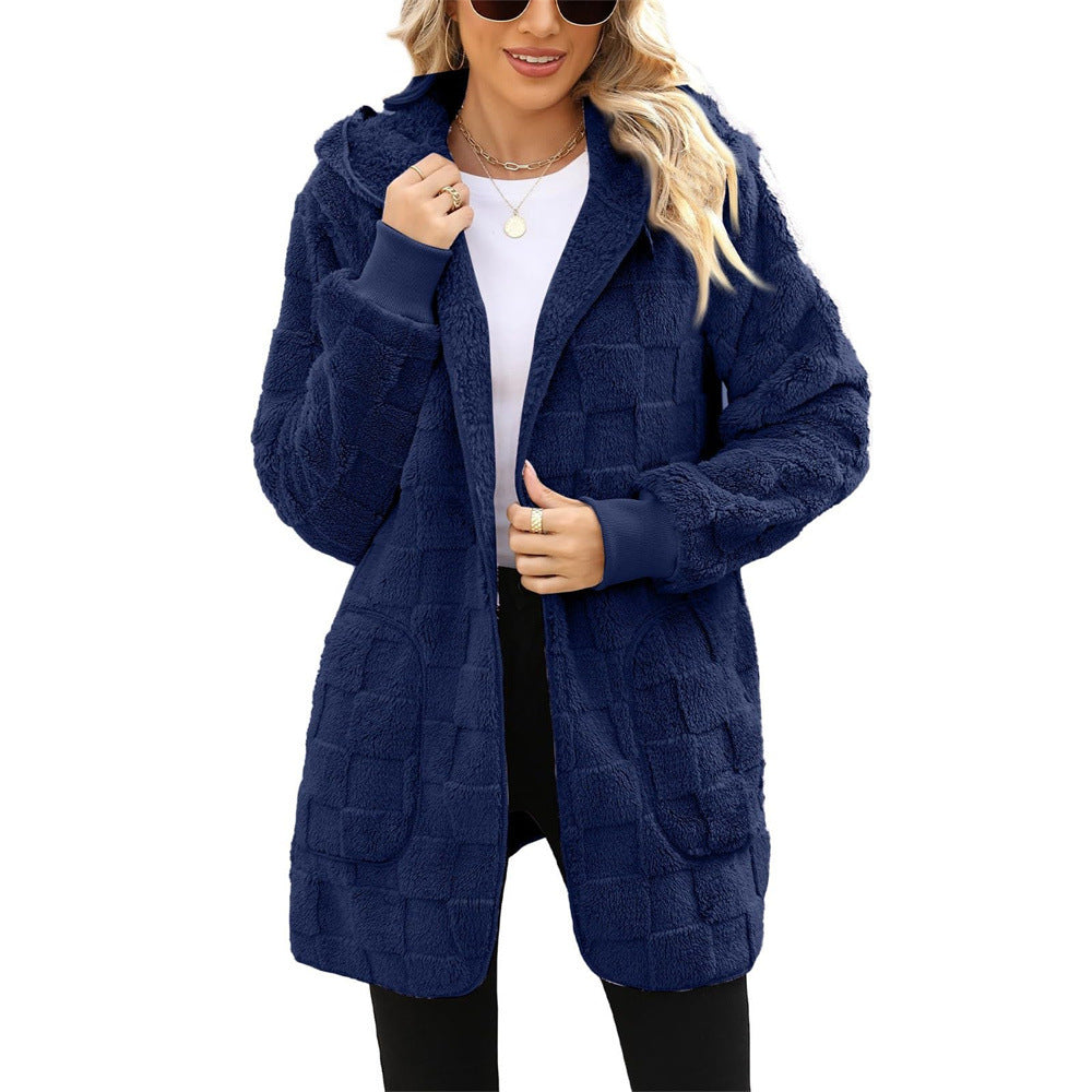 ☃️❄️[S-5XL]🌸Nova zimska sezona: Ženska casual jakna s kariranim flisom