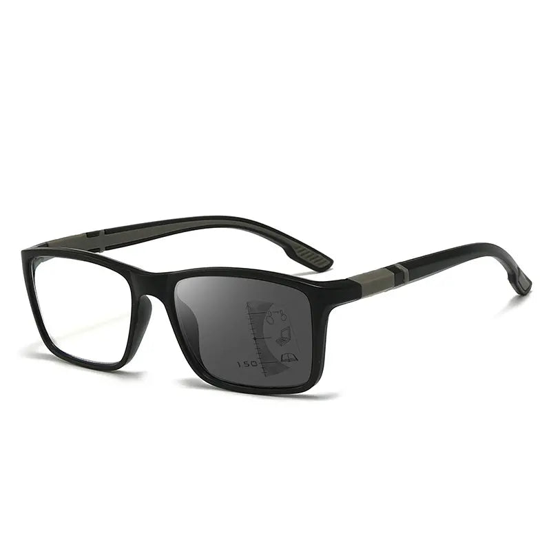 Noi ochelari sportivi multifocali eleganți pentru citit: antialunecare, fotochromatici, ochelari cu dublă utilizare (atât pentru vedere de aproape, cât și pentru vedere de departe) pentru persoanele în vârstă